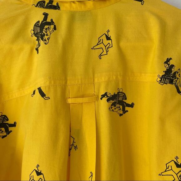 Vintage Instant Glamour Limited Yellow Dancer Top - Picture 8 of 8